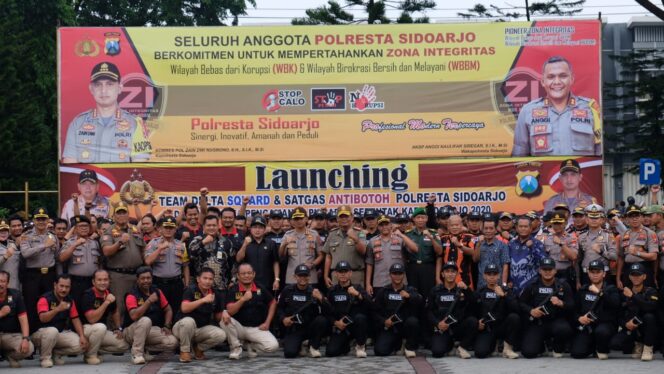 
					Hadapi Pilkades dan Pilkada, Polresta Sidoarjo Bentuk 2 Timsus