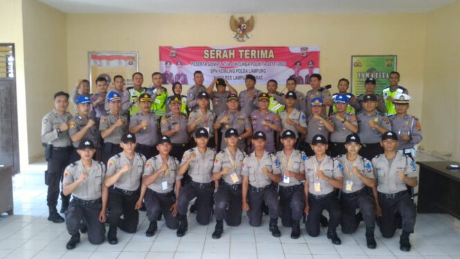 
					Kapolres Lampung Barat Menerima 46 Siswa Dari SPN Kemiling