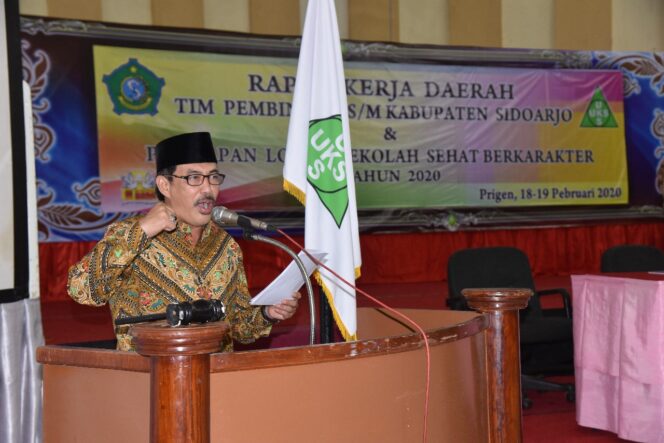 
					Wakil Bupati Membuka Rakerda UKS/M Se-Kabupaten Sidoarjo