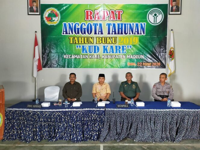 
					Camat Kare Hadiri Rapat Tahunan KUD Desa Kare Madiun