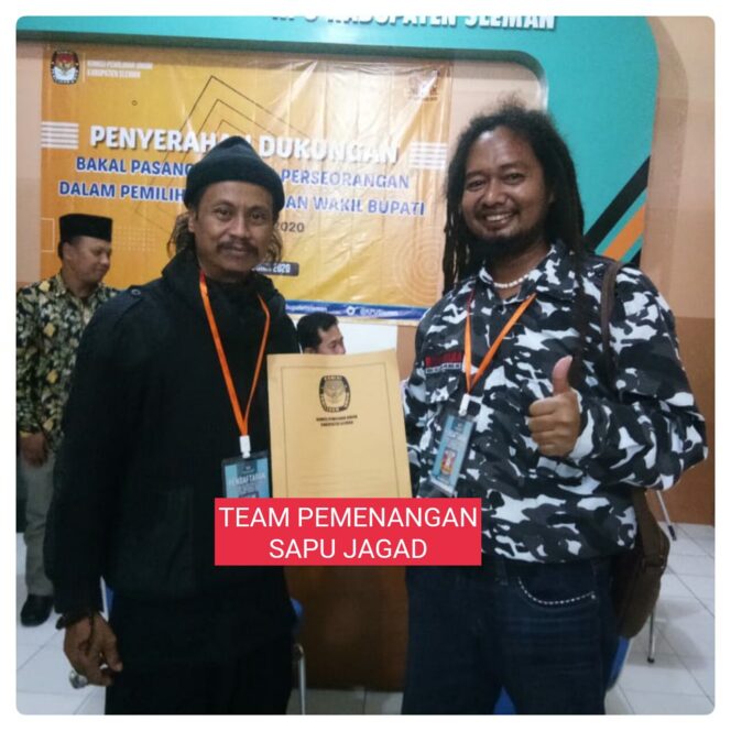 
					Jalur Independen “Haris Krebo dan Gus Imam” Maju ke Pilkada Sleman