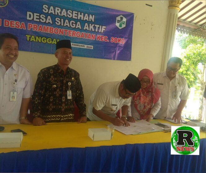 
					Sarasehan Desa Siaga Aktif  di 5 Desa di Tuban Tahun 2020
