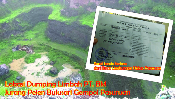 
					RedaksI RNEWS Layangkan Surat ke Dinas LH Pasuruan, Pelaku Dumping Limbah Jurang Pelen Harus Di Tindak Tegas
