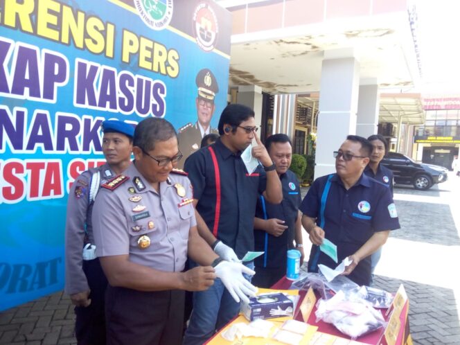 
					Sebulan, Polresta Sidoarjo Amankan 76 Tersangka dari 64 Kasus Penyalahgunaan Narkoba