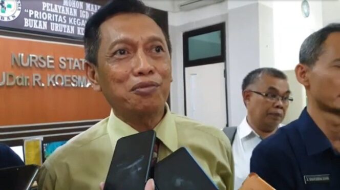 
					RSUD dr. R. KOESMA JADI RUJUKAN PASIEN CORONA Direktur : Kami Siap Melayani Jika Terdapat Pasien Terjangkit virus Corona.
