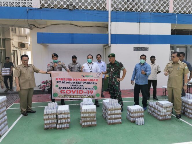 
					BPMA DAN MEDCO E&P MALAKA SALURKAN BANTUAN UNTUK TIM PENANGANAN COVID-19