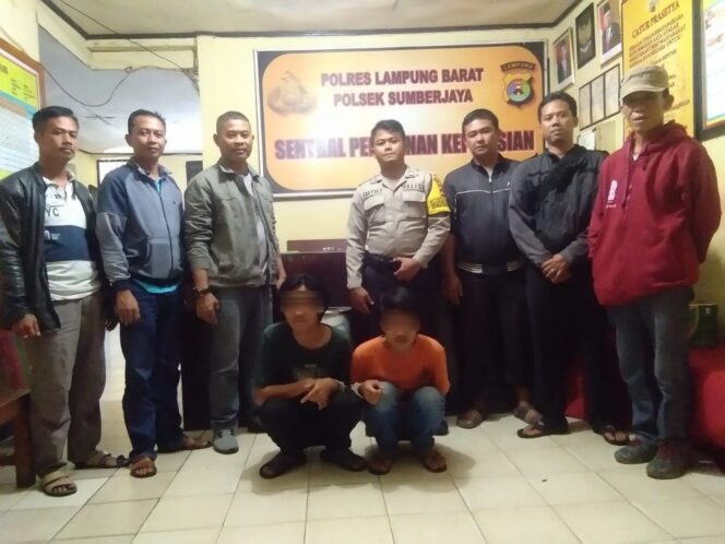 
					2 Remaja Lampung Barat di Amankan Polisi
