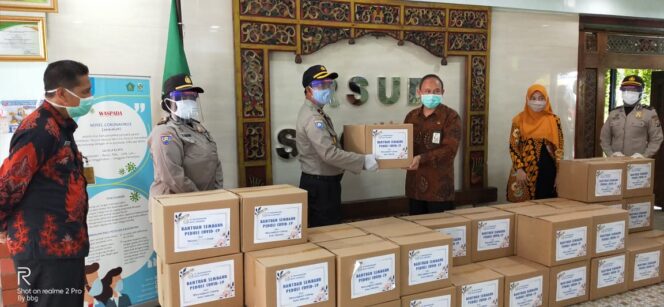 
					Kepedulian Bhayangkari Kota Sidoarjo Terhadap Tim Medis Covid19 di 5 Rumah Sakit Sidoarjo