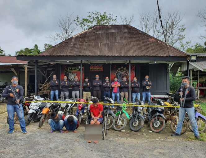 
					Team Tekab 308 Polres Lampung Barat Kembali Membongkar Sindikat Curanmor
