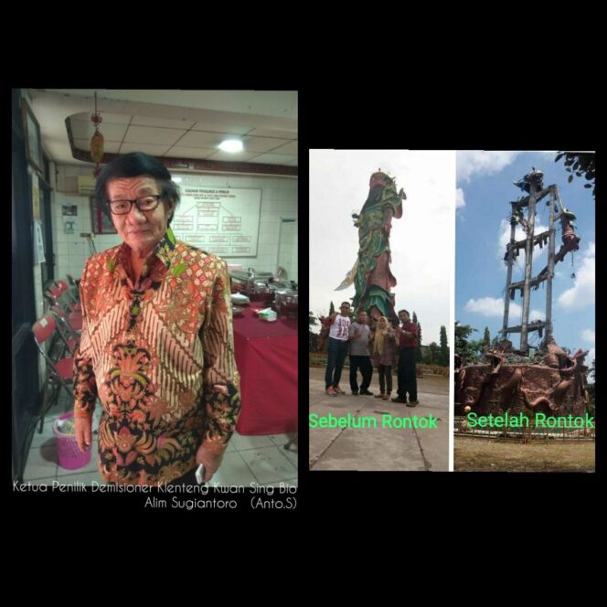 
					Ini Tanggapan Pihak Kelenteng Kwan Sing Bio Tuban Atas Rontoknya Patung Kong Co Kwan Kong.