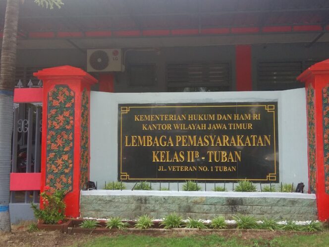 
					Sebanyak 59 Warga Binaan Lapas Kelas IIB Tuban Dibebaskan Dengan Program Asimilasi.