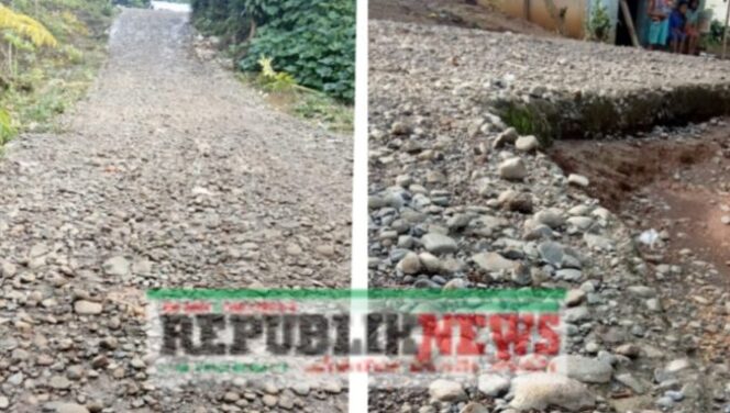 
					Baru Seumur Jagung “Jalan Rabat Beton Dusun Tawangrejo” Rusak Parah