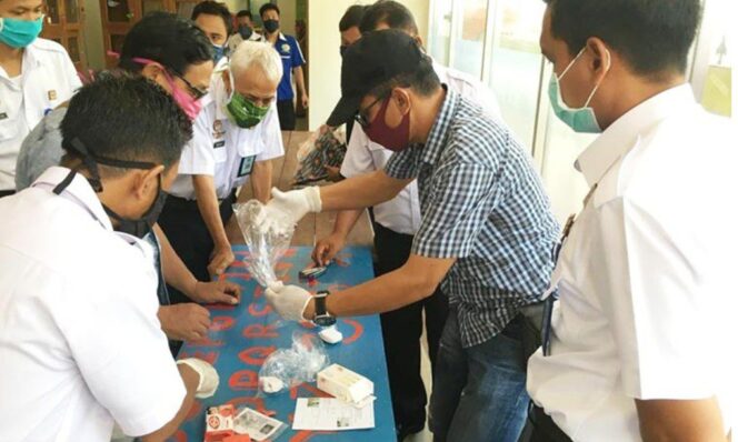 
					Petugas Lapas Klas IIB Tuban Gagalkan Penyelundupan Sabu Dalam Sabun .