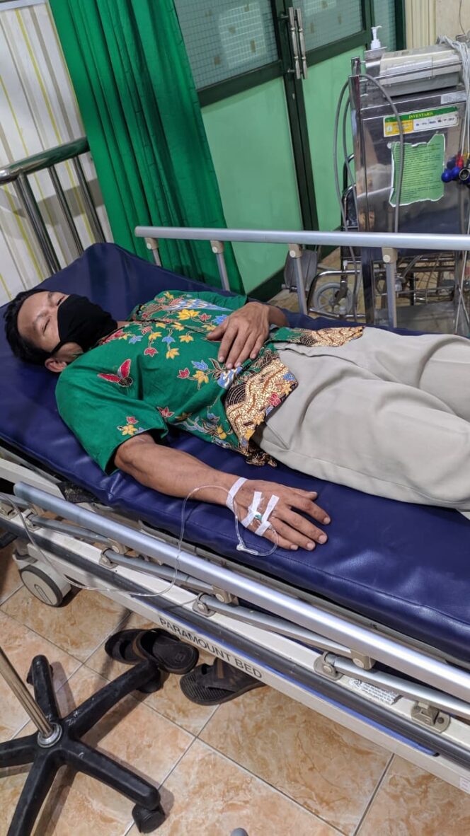 
					Ket. Pernyataan warga yang tidak terima atas penganiayaan yang menimpa Ustad Lutfi