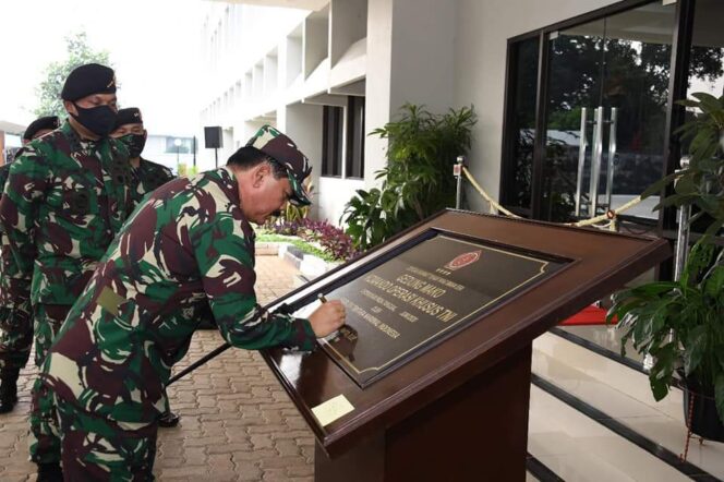 
					Markas Komando Koopssus TNI Diresmikan Oleh Panglima TNI.