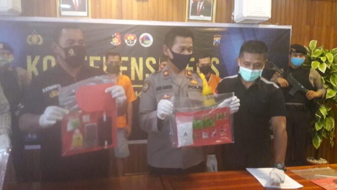 
					Polres Mojokerto Kota Berhasil Ungkap 70 gram Sabu-sabu