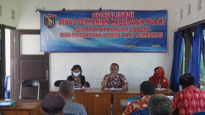 
					Dinas Pertanian Ngawi Gelar Sosialisasi Usaha Petani Tembakau
