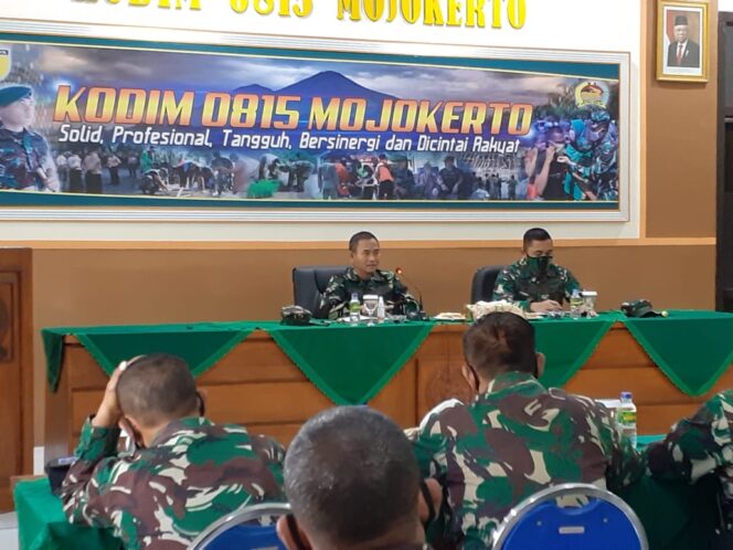 
					Di Makodim Mojokerto, Danrem: Sejahterahkan Rakyat Sesuai Jati Diri TNI