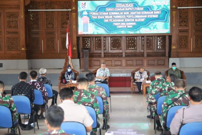 
					Sosialisasi Adaptasi Kebiasaan Baru (AKB) Digelar Disparbudpora Tuban.