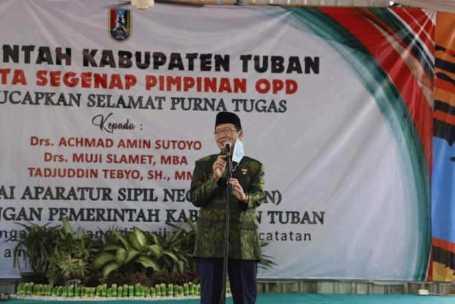 
					Tiga Orang Pejabat Eselon II Di Jajaran Pemkab Tuban Purna Tugas.