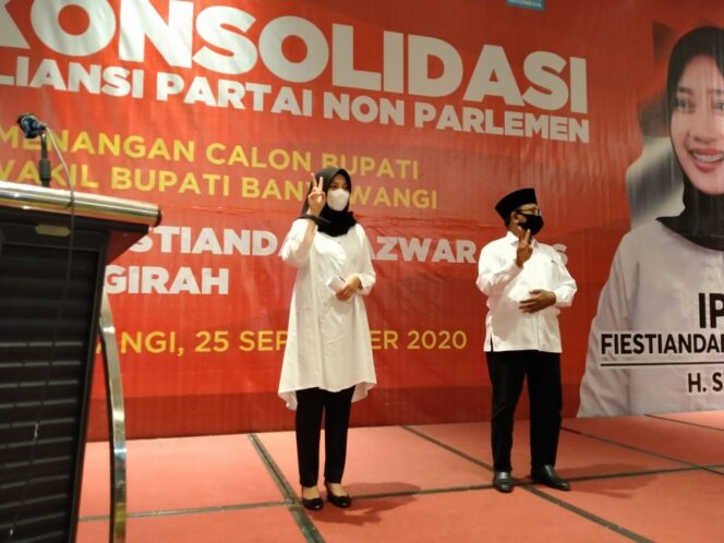 
					KONSOLIDASI ALIANSI PARTAI NON PARLEMEN,  Ipuk – Sugirah Komitmen Sejahterakan Masyarakat Banyuwangi