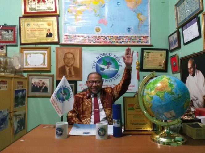 
					Mr Djuyoto Suntani Resmikan Kantor Baru the World Peace Committee di Karachi, Pakistan
