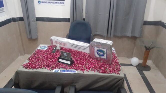 
					Office Room Presiden Dunia Mr Djuyoto Suntani di Karachi Pakistan Disakralkan