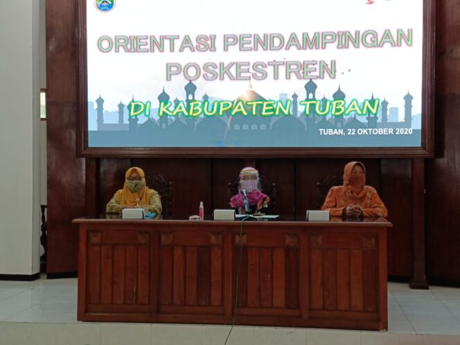
					Orientasi Pendampingan Poskestren. Oleh Dinkes Tuban.