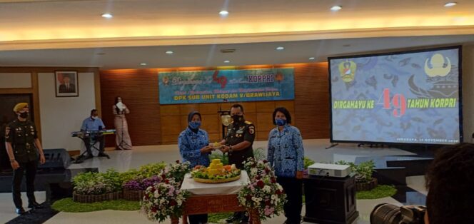
					HUT Korpri di Lingkungan Kodam Brawijaya Jadi Motivasi Peningkatan Layanan Publik