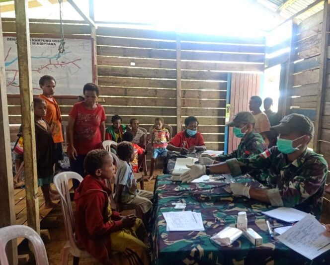 
					Satgas Yonif Mekanis 516/CY Gencarkan Mass Blood Survey