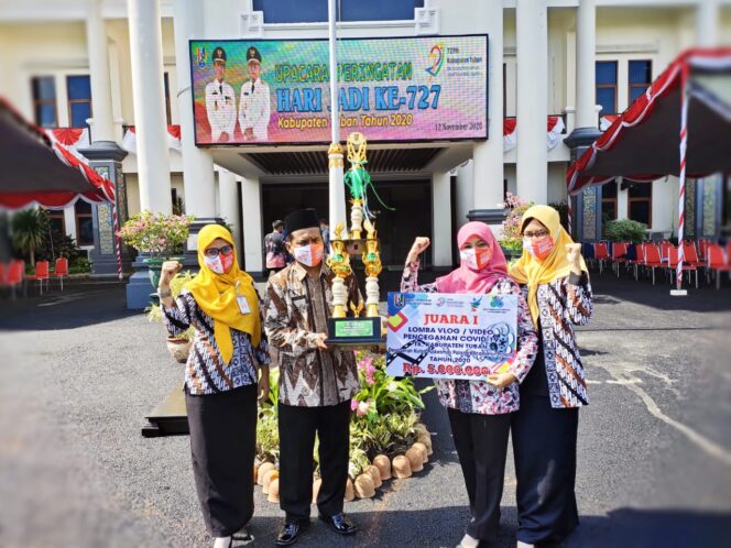 
					Desa Leran Kulon Puskesmas Palang Tuban Sabet Juara 1 Lomba Vlog/Video Pencegahan Covid-19 Tingkat Kabupaten Oleh Dinkes Tuban Bersamaan Dengan HJT Ke-727 Kabupaten Tuban.