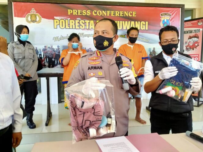 
					POLRESTA BANYUWANGI BERHASIL MEMBONGKAR KASUS PERDAGANGAN ANAK DI BAWAH UMUR