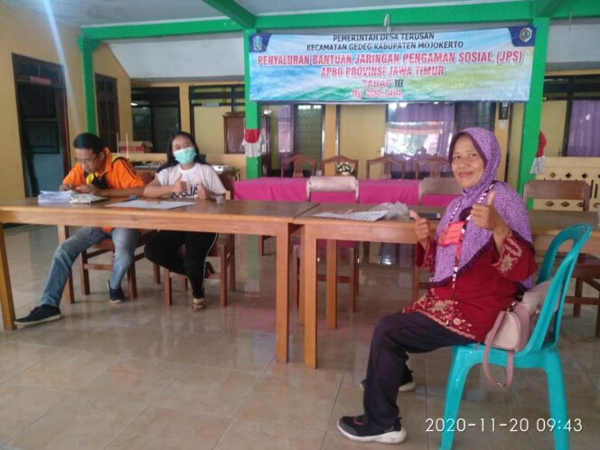 
					Pemerintah Desa Terusan, Kembali Kucurkan Dana Bantuan JPS