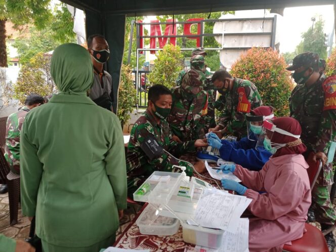 
					Dalam Rangka Peringati Hari Juang Kartika Tahun 2020, Kodim 0811 Tuban Gelar Aksi Sosial Donor Darah