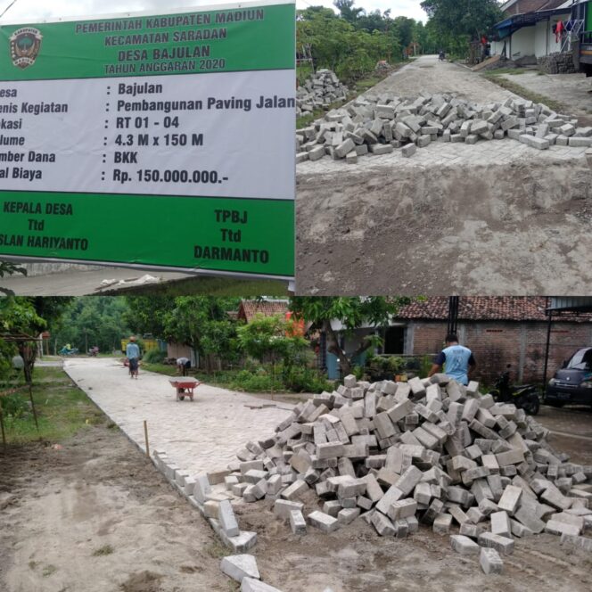 
					Tingkatkan Perekonomian Rakyat “Pemdes Bajulan” Kembali Realisasikan Pembangunan Jalan