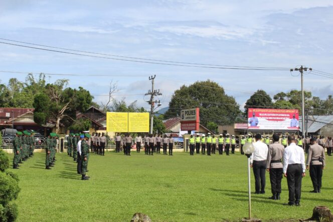 
					Sinergitas TNI – Polri, Gelar Apel Pengamanan Perayaan Natal Dan Tahun Baru