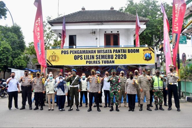 
					Kesiapan Pos Pengamanan Dan Pelayanan Nataru Di Cek Dandim 0811 Bersama Kapolres Tuban.