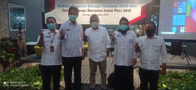 
					BKKBN Jatim Gelar Program Bangga Kencana 2020 & Gerak Sinergis Bersama Insan Pers 2021