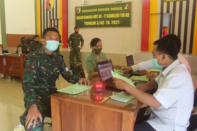 
					KAVAD Masuki Usia Baru, Yonkav 3/AC Sumbang Darah