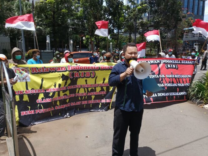 
					RIB Demo dan Somasi OJK, Tuntut Keadilan Desak Hentikan Kedzaliman