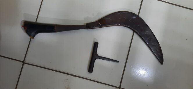 
					Operasi Pekat Semeru 2021, Polsek Yosowilangun Amankan Pemuda Bawa Sajam