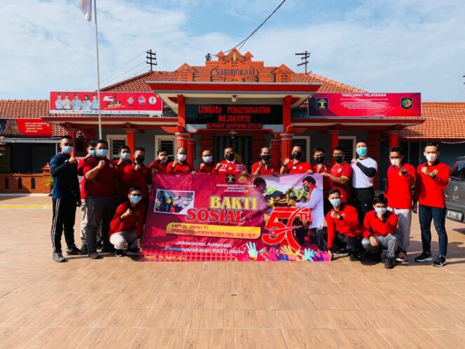 
					Sambut Hari Bhakti Pemasyarakatan ke-57 “Lapas Kelas IIb Mojokerto” Berbagi Sembako