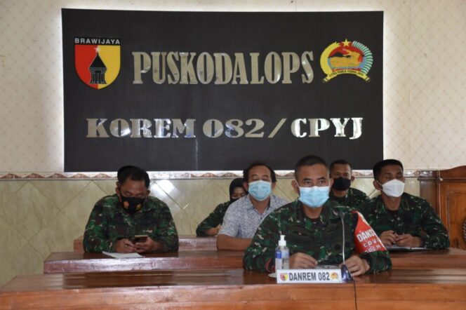 
					Danrem 082/CPYJ Perintahkan Jajaran Dukung Serbuan Vaksinasi