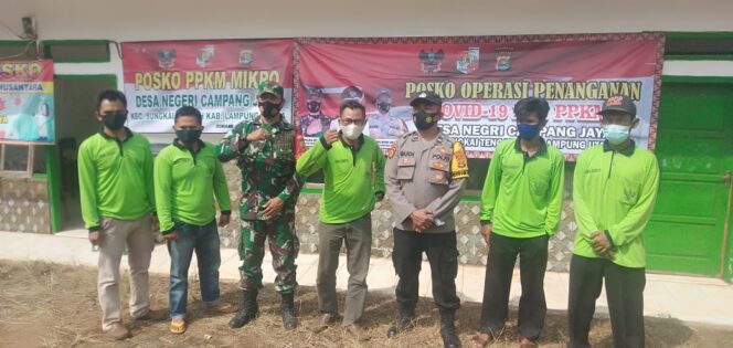 
					Sambut Idhul Fitri Kepala Desa Campang Jaya Kembai Aktifkan Posko Tangguh Nusantara