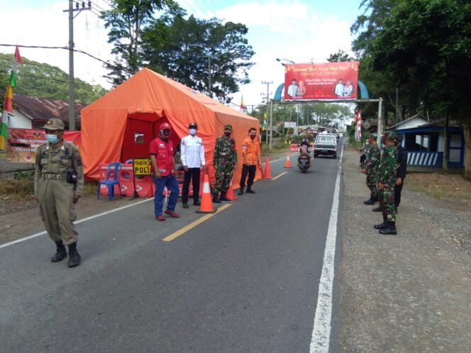 
					Pos Pengamanan Terus Di Lakukan Oleh Jajaran Koramil 422-06/Sumber Jaya