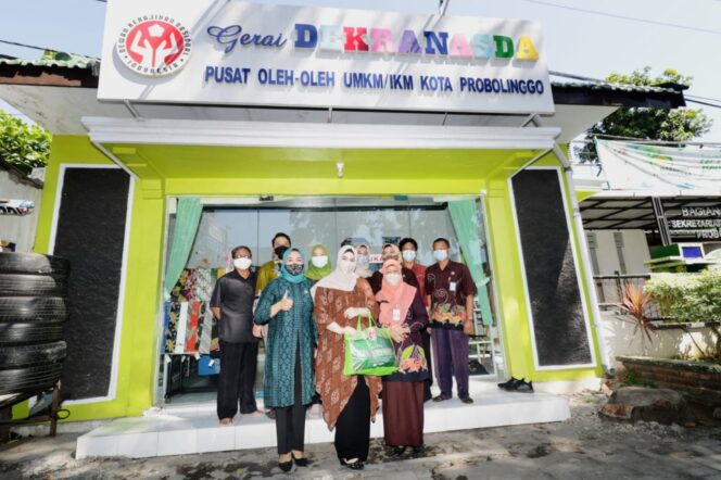 
					Aminah Hadi Ajak Warga Dukung Pengembangan Gerai Dekranasda