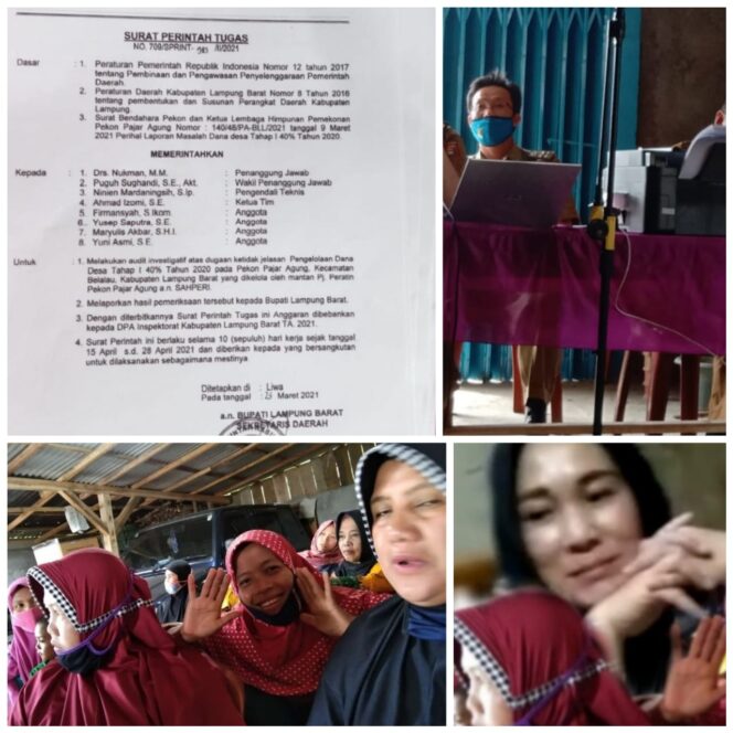 
					Inspektorat Turun Langsung Audit Penggunaan Dana Desa Pekon Pajar Agung, Ada Apa..???