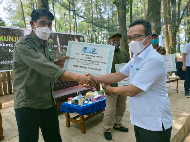 
					Dirut Perhutani Berikan Bantuan Kepada 3 LMDH di Kabupaten Lumajang