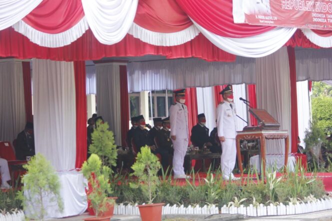 
					Komandan Kodim 0422/LB Hadir Dalam Pelaksanaan Upacara HUT RI Ke-76