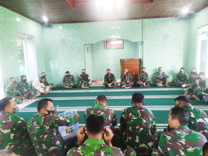 
					Kodim 0422/LB Dan Seluruh Anggota Gelar Yasinan Bersama Atas Wafatnya Alm “Kapten Cba Indra Jaya”